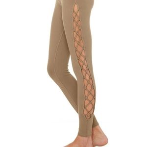 Alo Yoga Interlace Leggings - Gravel